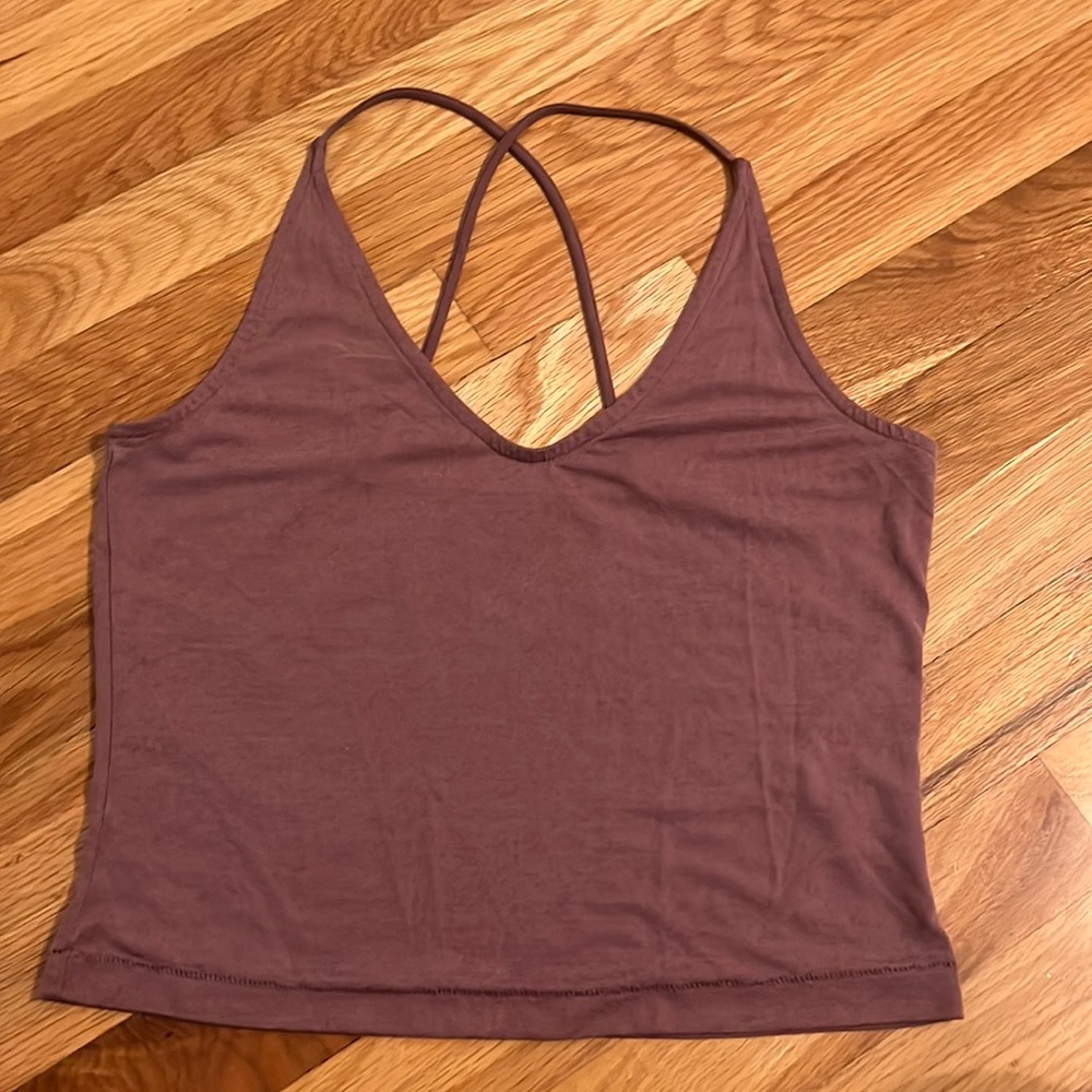 Pacsun purple spaghetti strap tank top